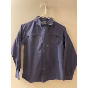 Columbia Kids Size‎ Medium Omni-Shade Sun Shirt Camping Hike Fish Outdoors